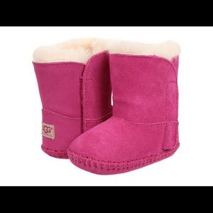 New UGG Caden Princess Pink Booties Size 1 0/6 Months